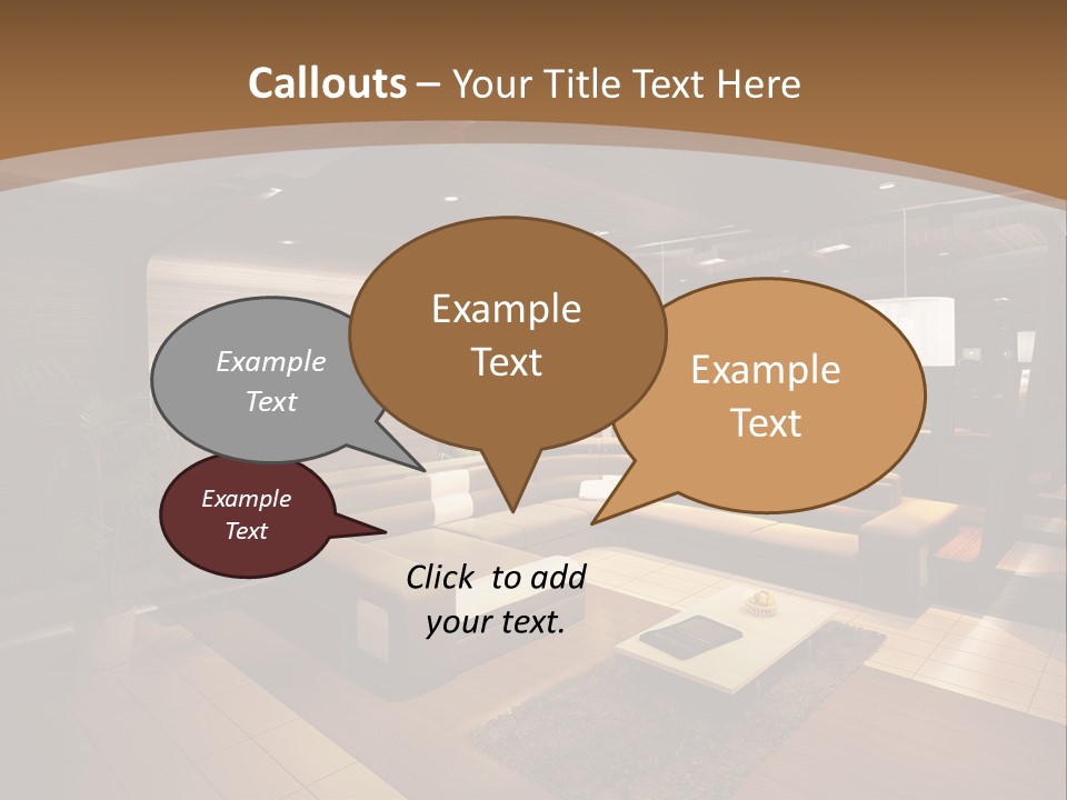 View Living Building PowerPoint Template