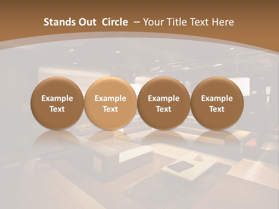 View Living Building PowerPoint Template