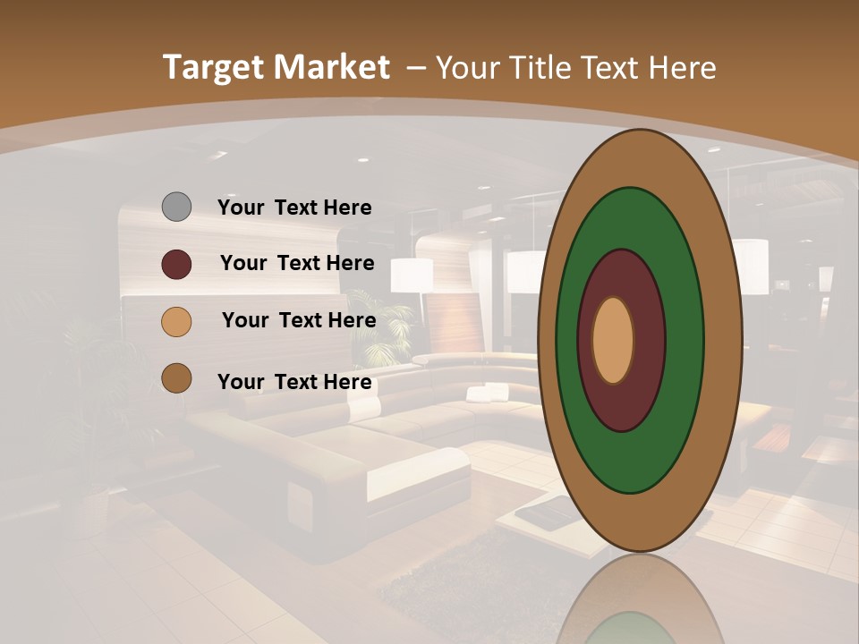 View Living Building PowerPoint Template