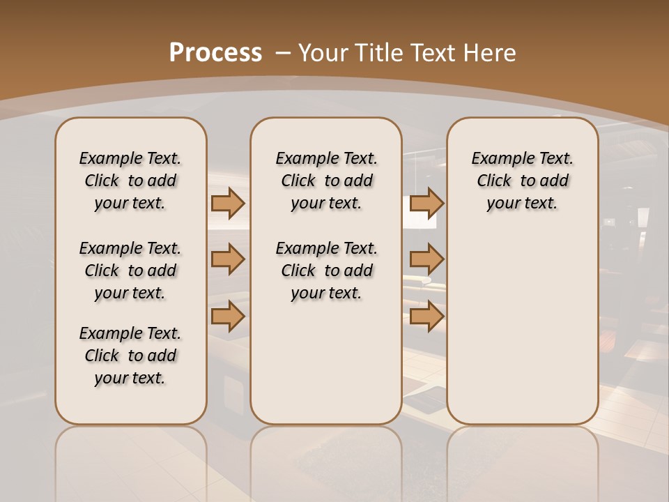 View Living Building PowerPoint Template