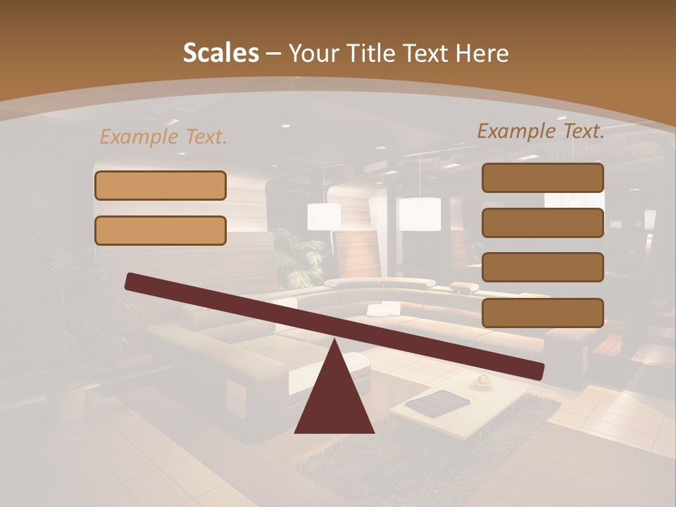 View Living Building PowerPoint Template
