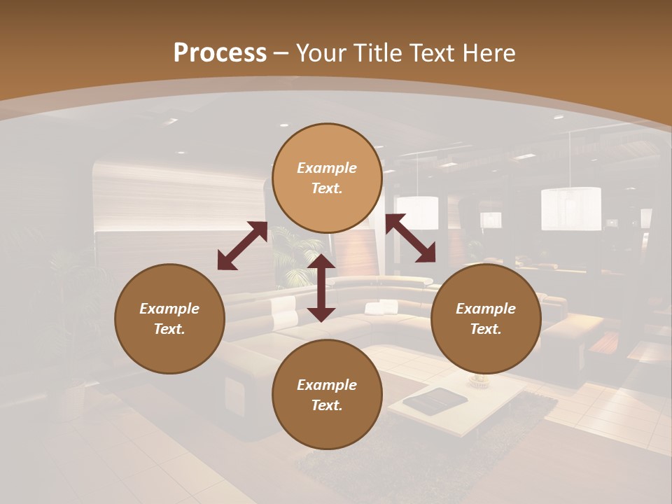 View Living Building PowerPoint Template