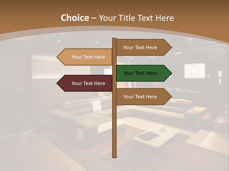 View Living Building PowerPoint Template