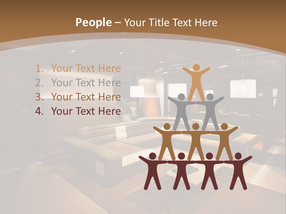 View Living Building PowerPoint Template