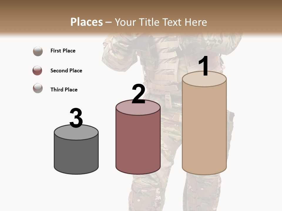 Thought Head Red PowerPoint Template