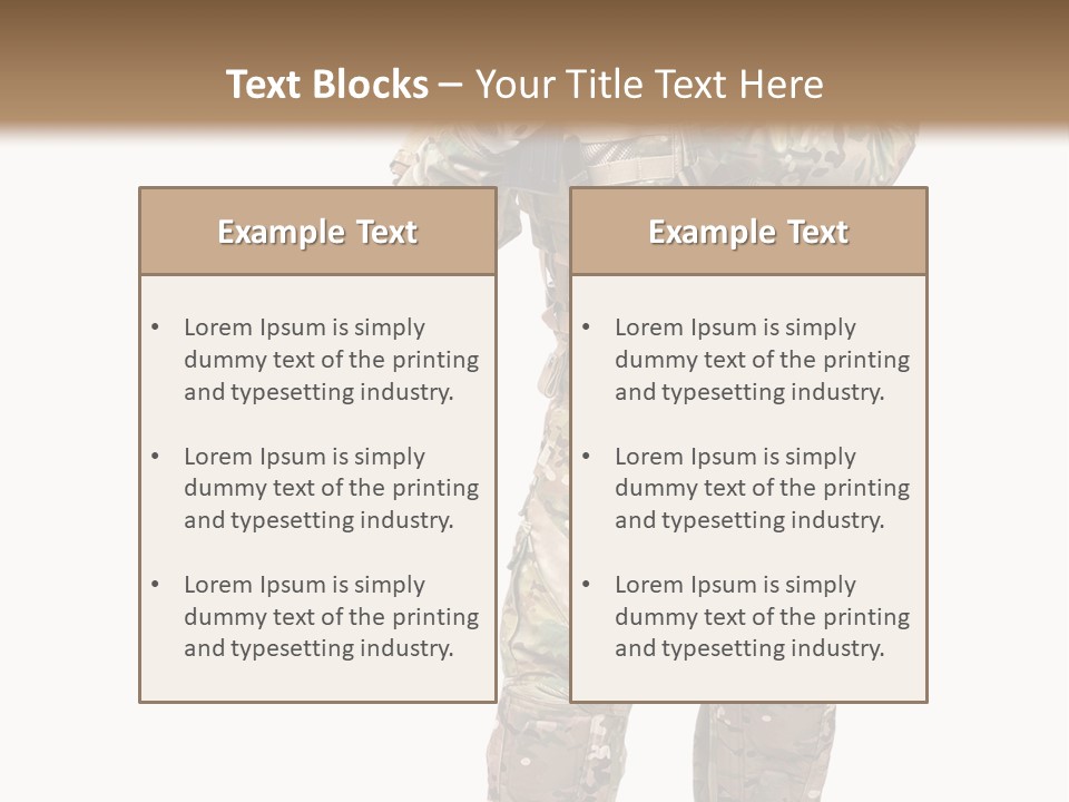 Thought Head Red PowerPoint Template