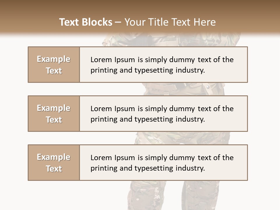 Thought Head Red PowerPoint Template