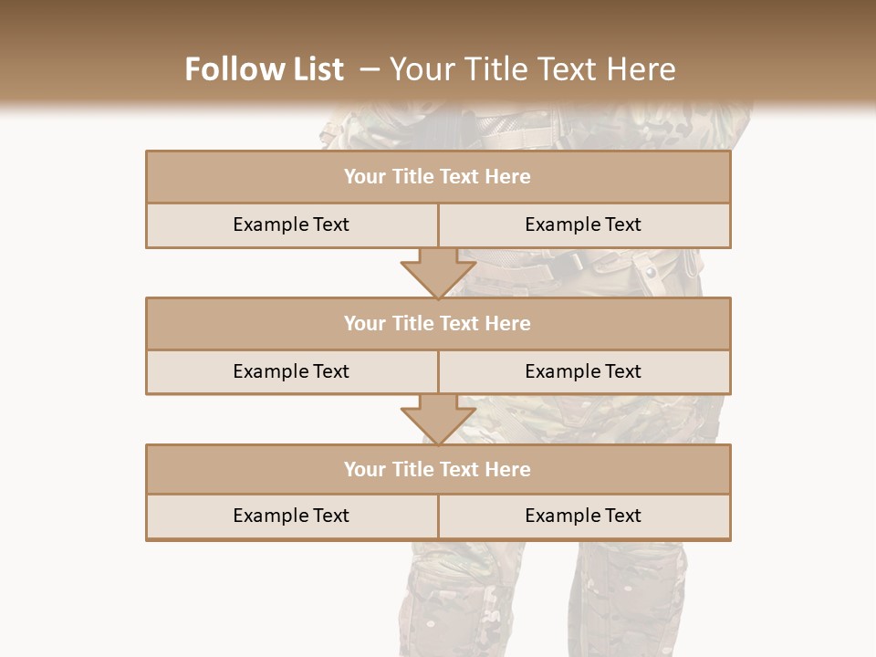 Thought Head Red PowerPoint Template