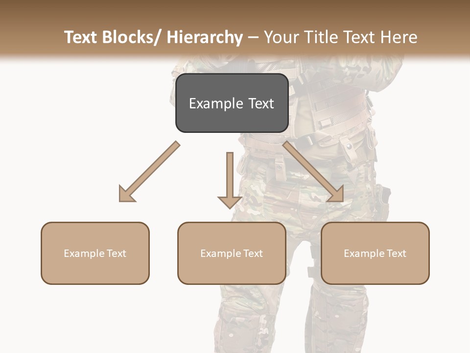 Thought Head Red PowerPoint Template