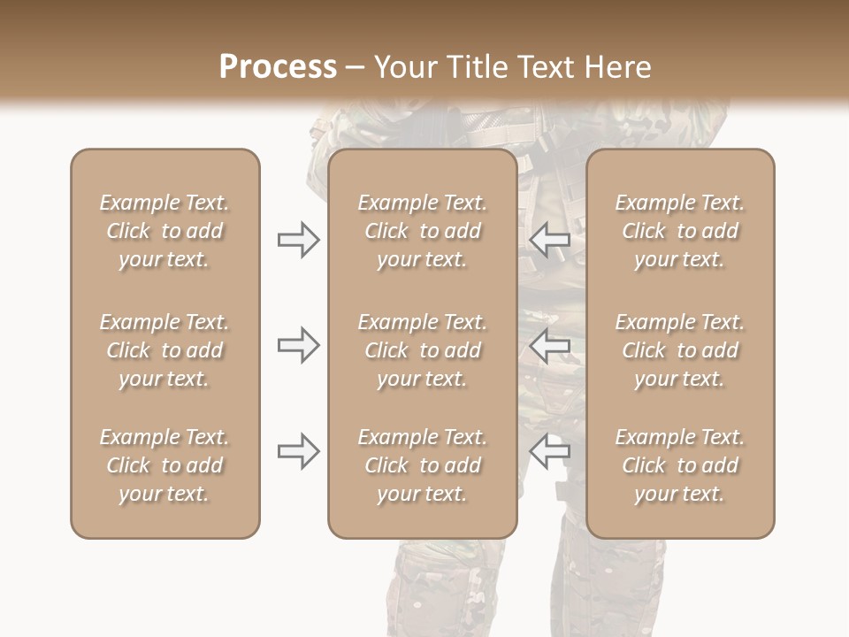 Thought Head Red PowerPoint Template