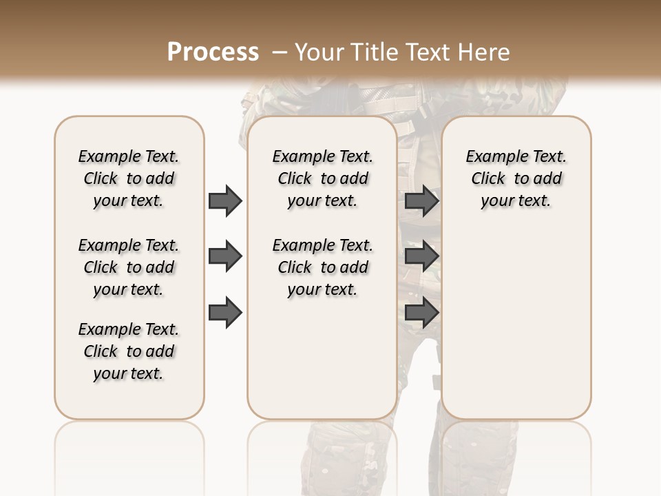 Thought Head Red PowerPoint Template