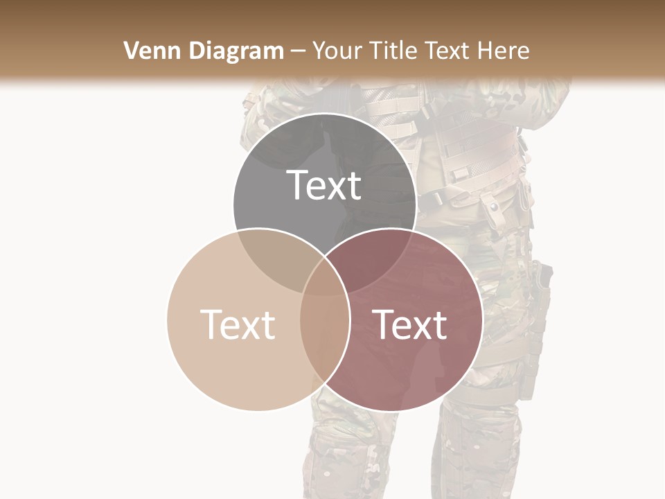 Thought Head Red PowerPoint Template