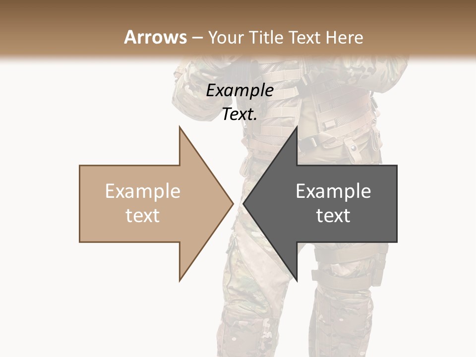 Thought Head Red PowerPoint Template