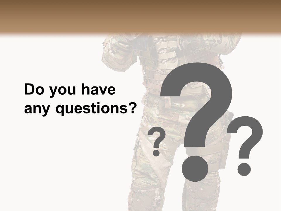 Thought Head Red PowerPoint Template