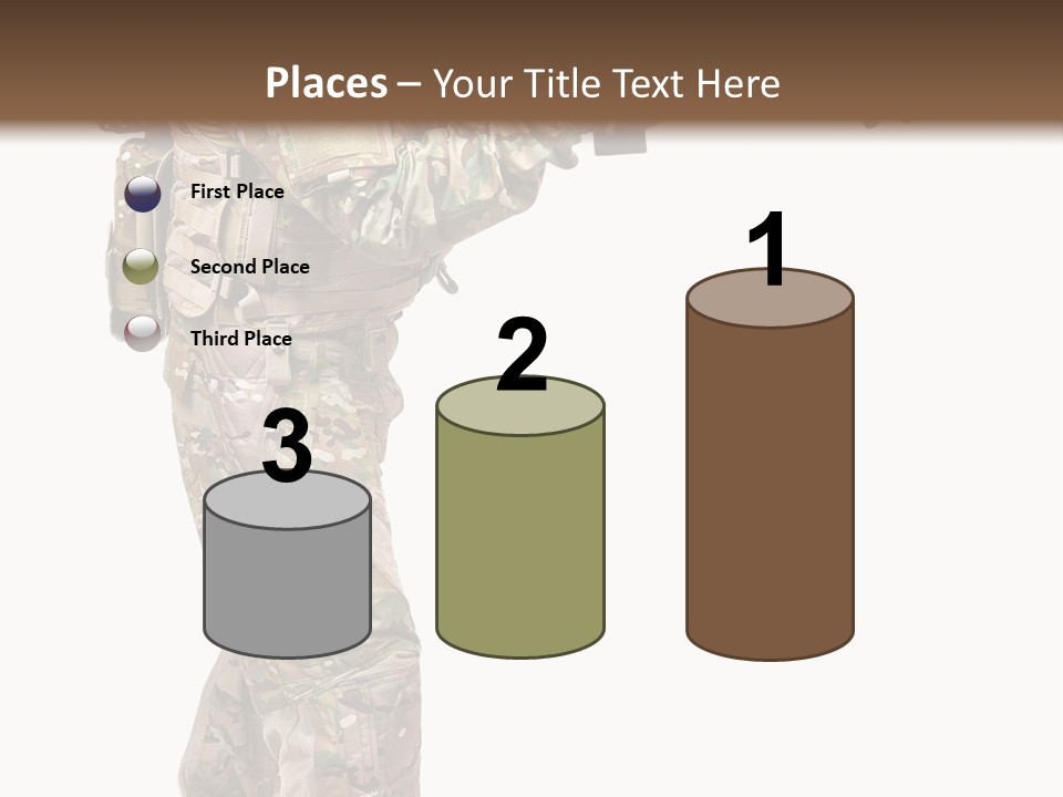 Weapon Isolated Game PowerPoint Template