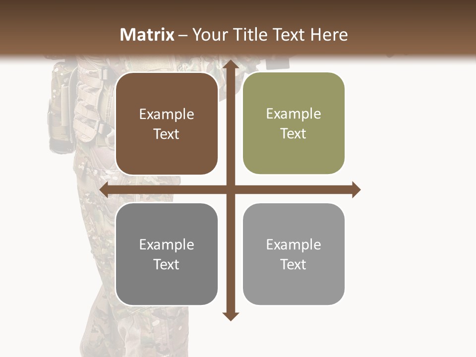 Weapon Isolated Game PowerPoint Template
