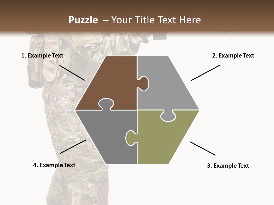 Weapon Isolated Game PowerPoint Template