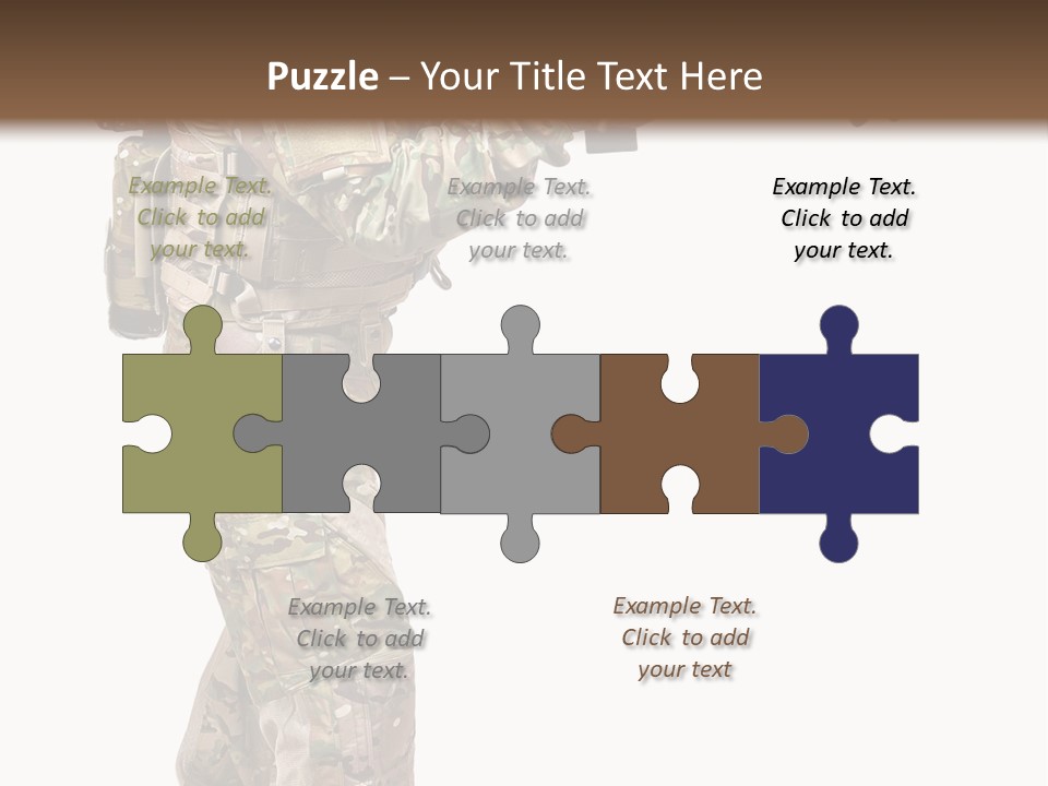 Weapon Isolated Game PowerPoint Template