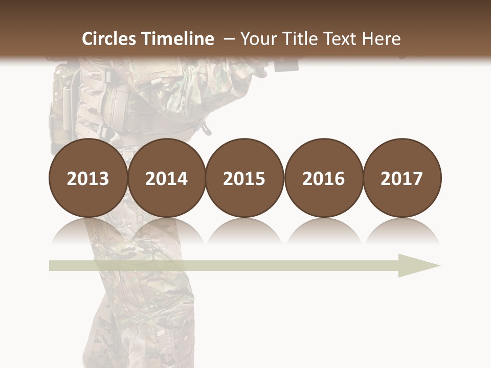 Weapon Isolated Game PowerPoint Template