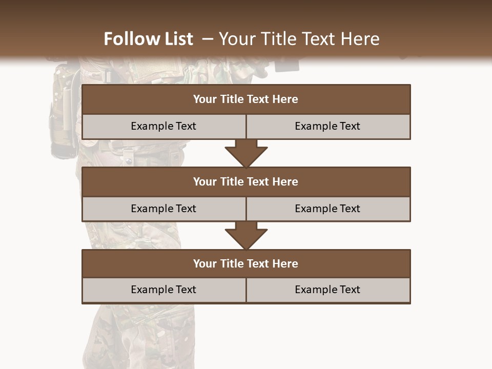 Weapon Isolated Game PowerPoint Template