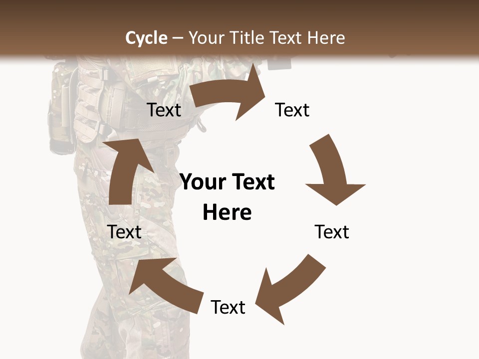 Weapon Isolated Game PowerPoint Template
