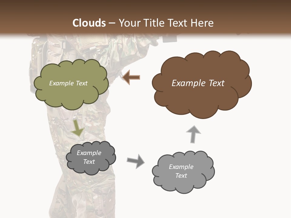 Weapon Isolated Game PowerPoint Template