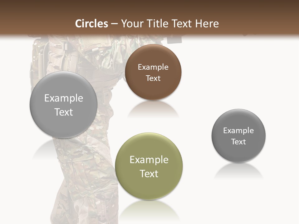 Weapon Isolated Game PowerPoint Template