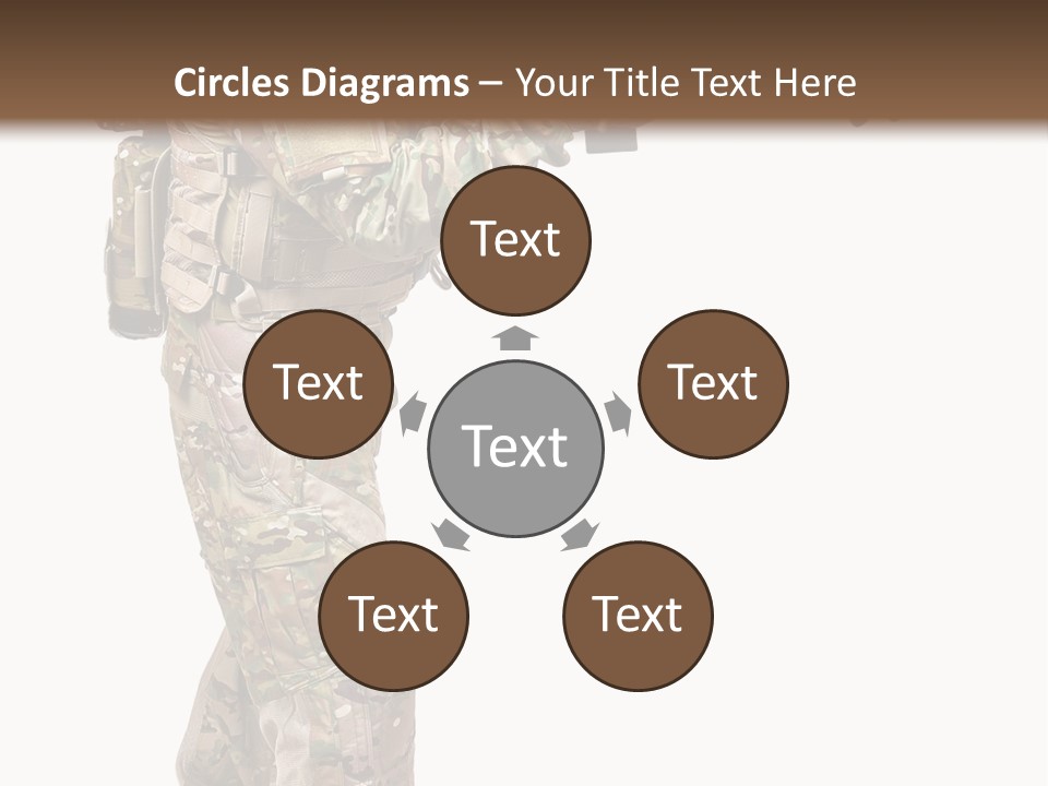 Weapon Isolated Game PowerPoint Template