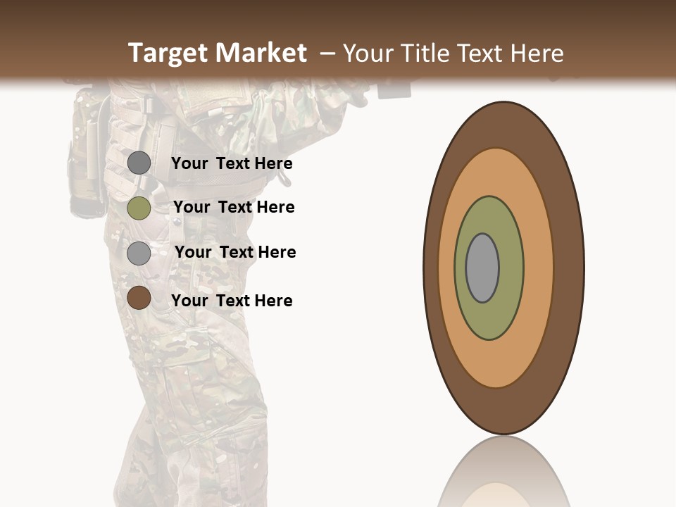 Weapon Isolated Game PowerPoint Template