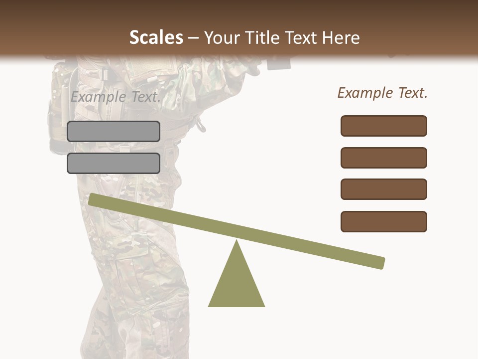 Weapon Isolated Game PowerPoint Template
