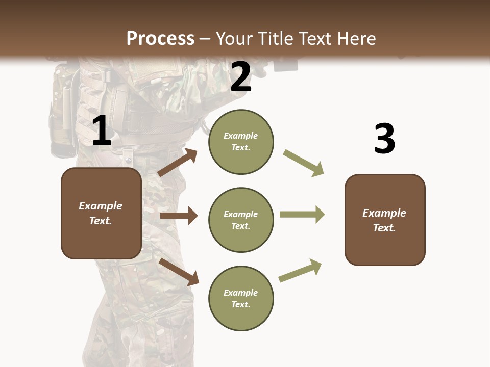 Weapon Isolated Game PowerPoint Template