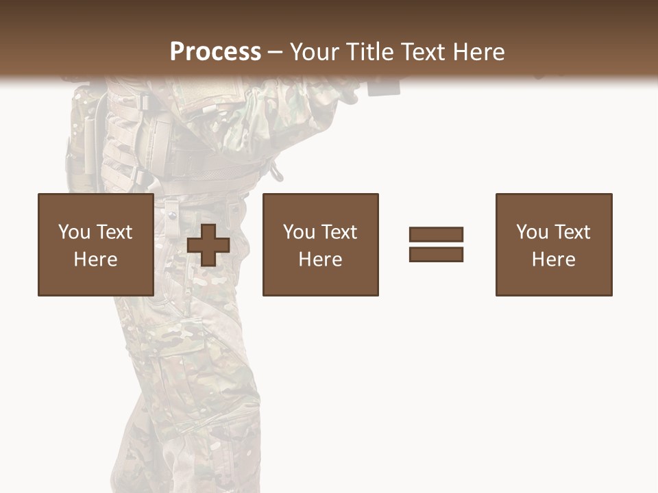 Weapon Isolated Game PowerPoint Template