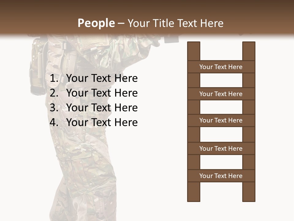 Weapon Isolated Game PowerPoint Template