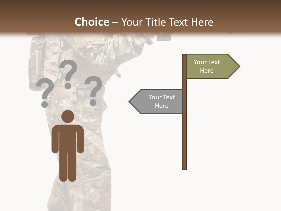 Weapon Isolated Game PowerPoint Template