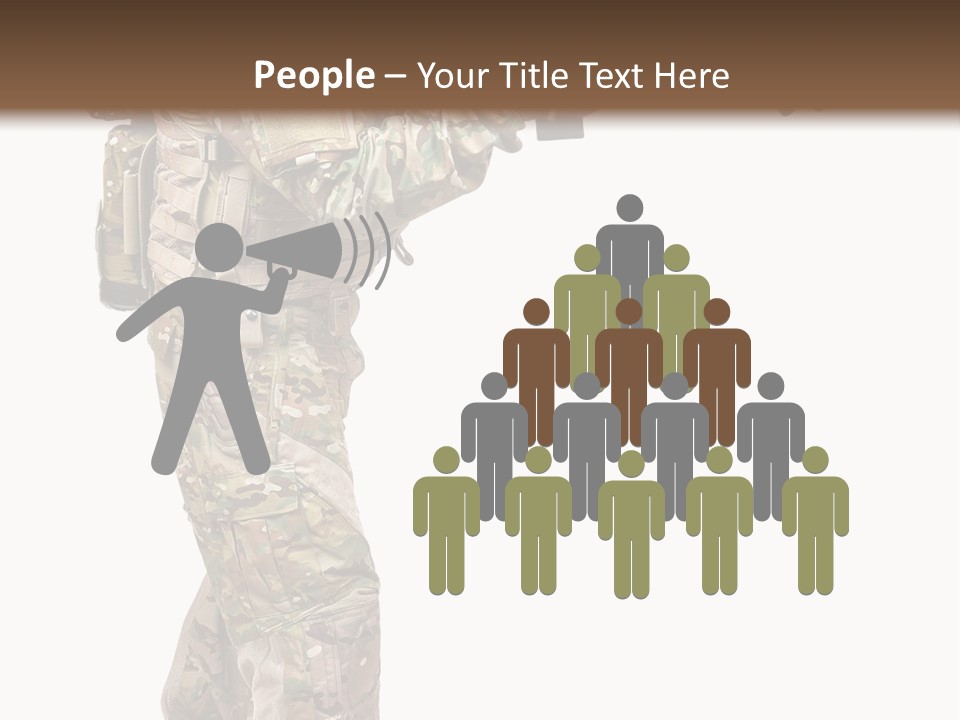 Weapon Isolated Game PowerPoint Template