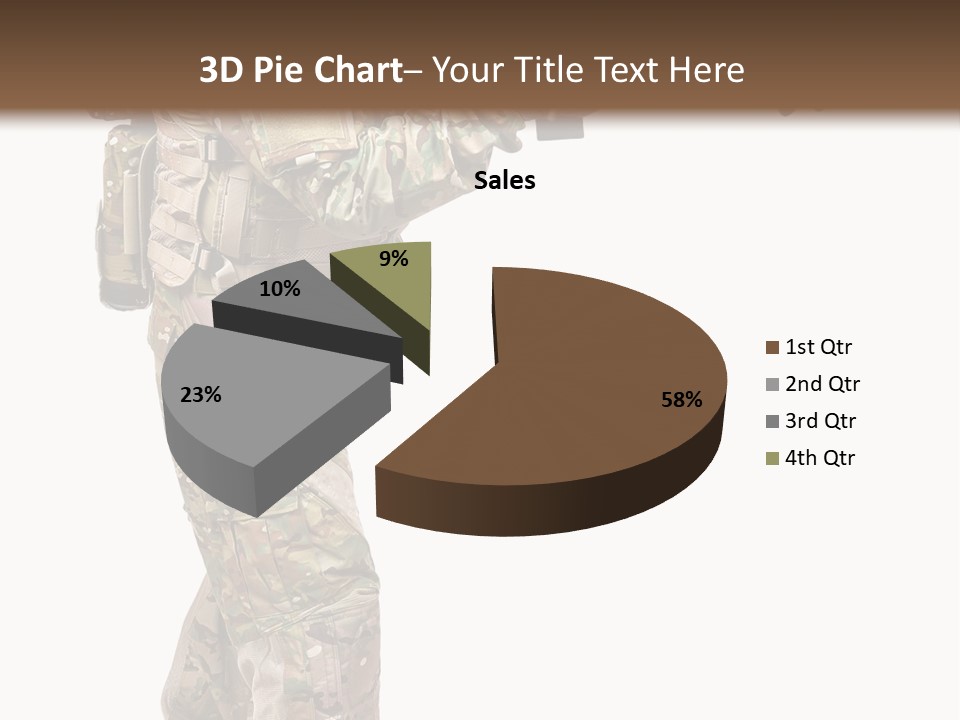 Weapon Isolated Game PowerPoint Template