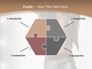 Isolated Style Model PowerPoint Template