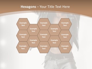 Isolated Style Model PowerPoint Template