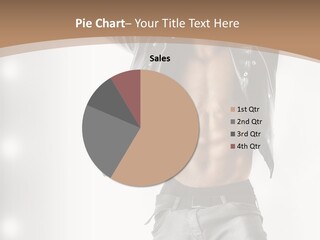 Isolated Style Model PowerPoint Template