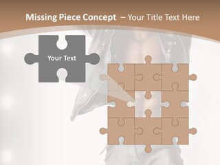 Isolated Style Model PowerPoint Template