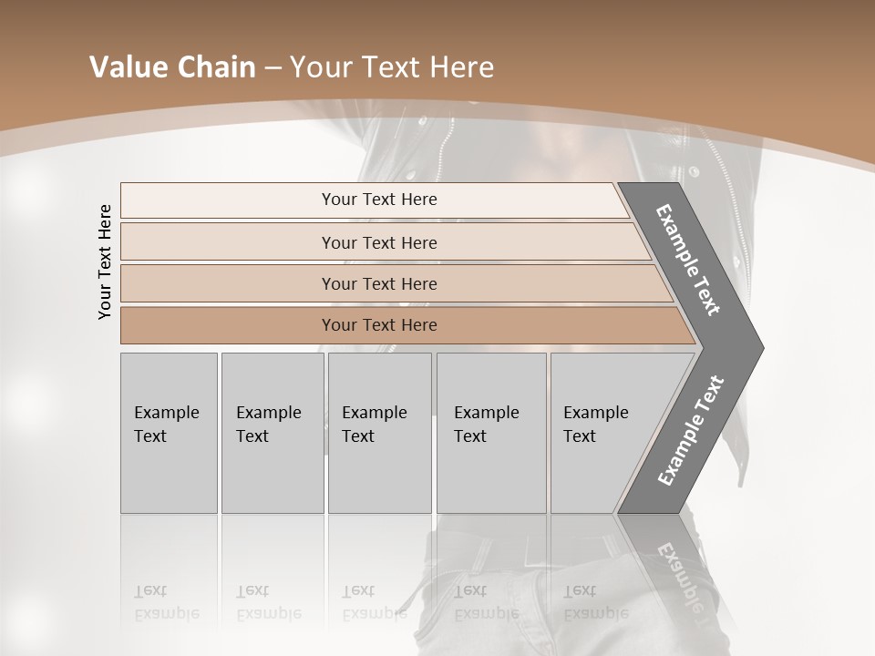Isolated Style Model PowerPoint Template