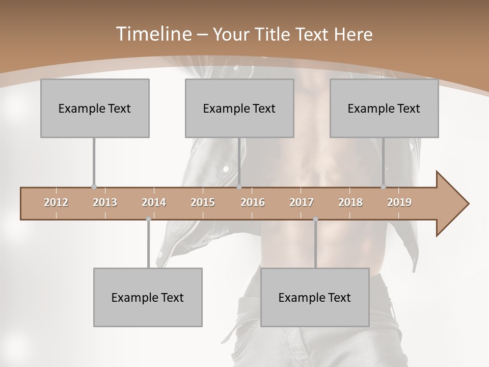 Isolated Style Model PowerPoint Template