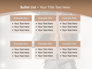 Isolated Style Model PowerPoint Template
