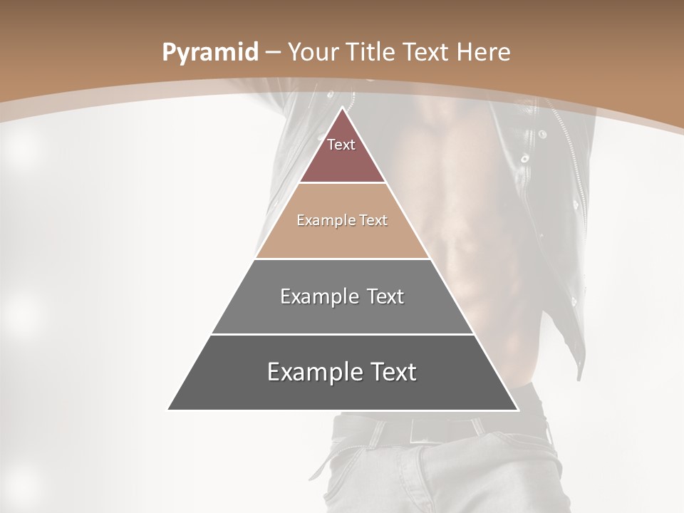 Isolated Style Model PowerPoint Template