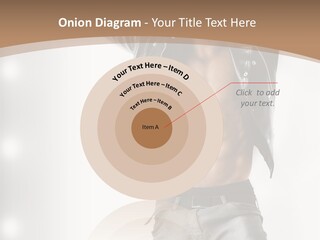 Isolated Style Model PowerPoint Template