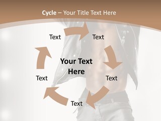 Isolated Style Model PowerPoint Template