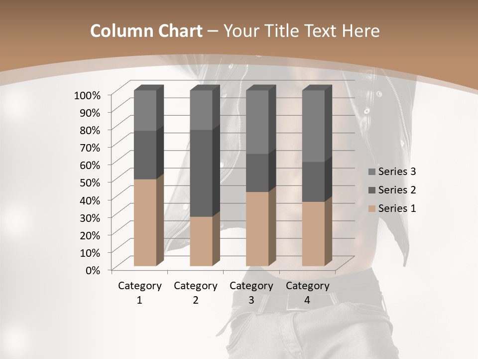 Isolated Style Model PowerPoint Template