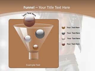 Isolated Style Model PowerPoint Template