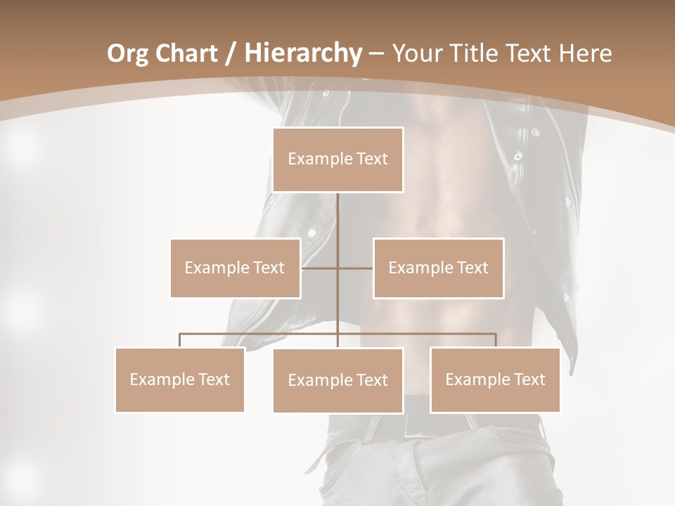 Isolated Style Model PowerPoint Template