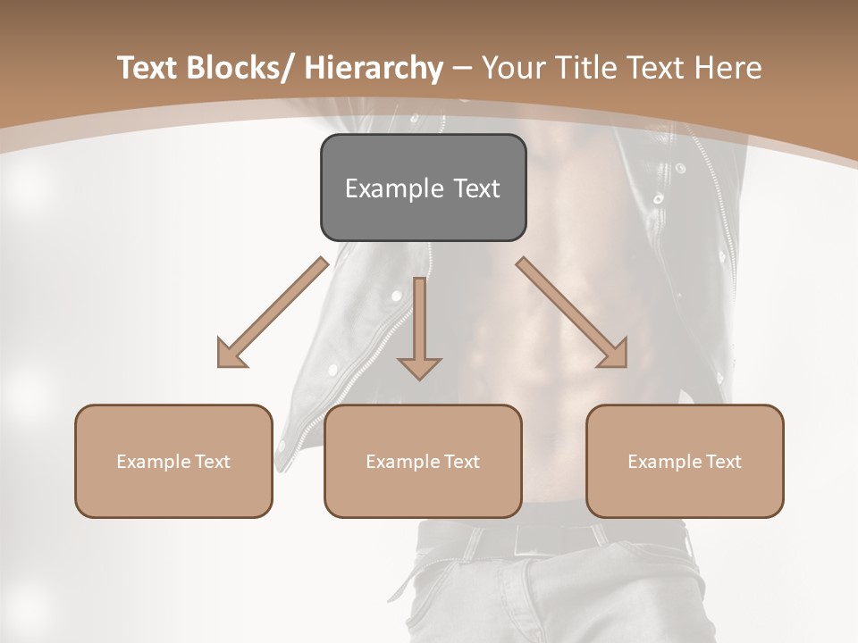 Isolated Style Model PowerPoint Template